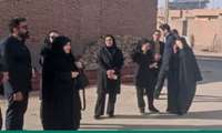 بازدید خانم دکتر نوید و نخبگان علمی کشاورزی خراسان رضوی از روستای مرندیز