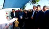 بازدید مشاور وزیر جهاد کشاورزی از غرفه‌های نخستین جشنواره استانی زغال‌اخته و سماق ارسباران
