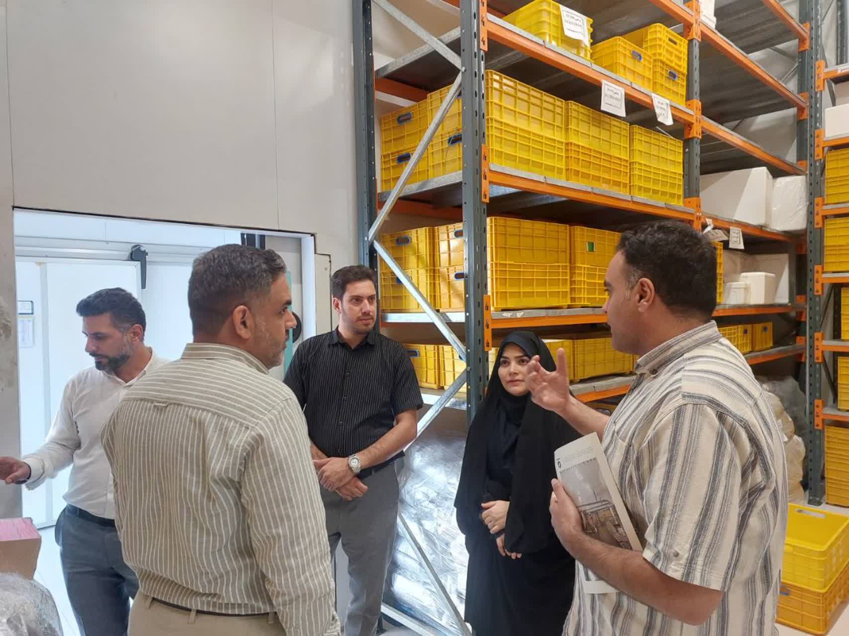 بازدید مشاور وزیر جهاد کشاورزی از مجموعه دانش‌بنیان زیست‌فناوری در صفادشت